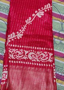 Elegant Red Saree