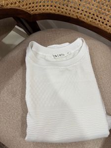 White Embroidered Top
