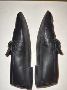 West Side Luna Blu Black Loafers - Size 3