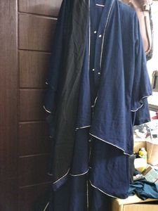 Navy Blue Abaya