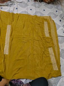 Italian Fabric With Blouse Saree Beautiful Border