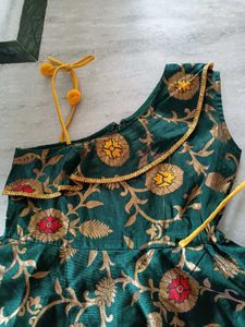 Red &amp; Gold Festive Dress (combo)