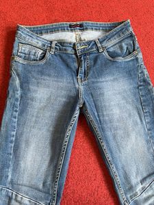 Distressed Denim Jeans