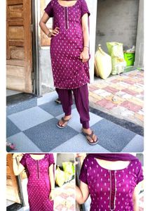 Pink Patiyala Salwar Suit With Dupatta