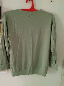 Zola Olive Green Long Sleeve Top