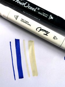Alcoholic Touch Cool &amp; Twin Markers