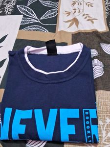 Navy Blue Graphic T-Shirt
