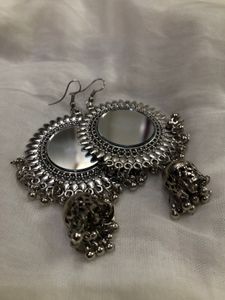 Oxidised Earrings 💗