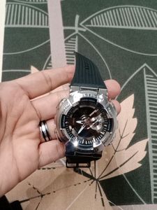 Watch Balck And Silver..... New