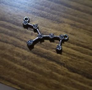 Virgo Zodiac Constellation Charm