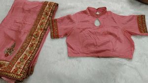 Saree In Heavy Border