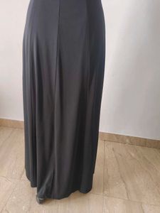 Black Sequin Off-Shoulder Gown