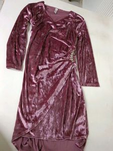 Pink One Piece Bodycon Dress