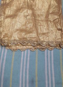 New Not Used Saree With Blouse Pice