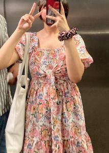 Floral Picnic Dress
