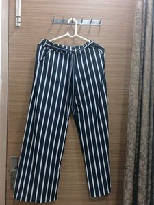 Striped Wide Leg Pants