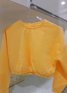 Yellow Crop Top