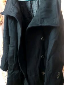 Korean Black Long Coat