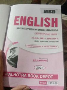 MBD English Textbook - Semesters -2