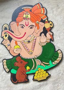 Handmade Ganesha Wall Decor