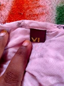 Baby Pink Kurta,used Bt Good