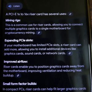 PCIE GPU ADAPTER MULTIPLE USE FOR MINING ETC