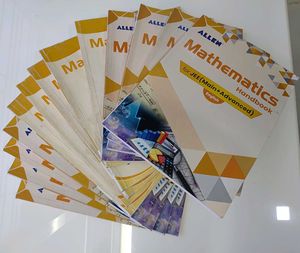Allen 12th Std Mathematic Hand Book +unit Boo