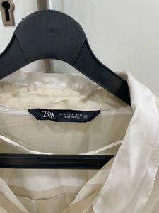 ✨Golden Hour Glam! 🤩Silky Viscose Striped Blouse