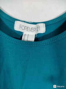 Forever 21 Sea Green Top (Women&#39;s)