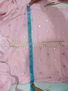 😍Pink Embroidered Kurta Set😍