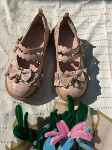 Pink Lolita Style Shoes ladies