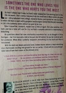 &#34;It Ends With Us&#34; by Colleen Hoover