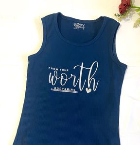Body&Mind Ribbed Tank Top