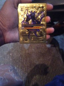 Rare Gold Pokemon Card