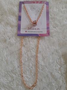 Elegant Rose Gold Necklace