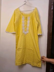 Hakoba Chicken Short Kurti
