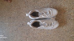 White sneakers