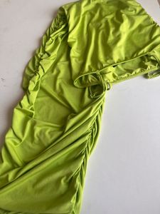 Lemon Green Dress