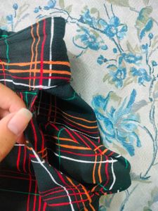 Multicolored Checkered Plazo ❤️
