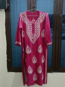 Elegant Embroidered Kurta