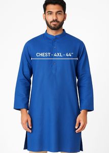 Men&#39;s Blue Kurta Set