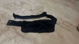 black fanny pack