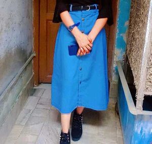 Beautiful Denim Skirt