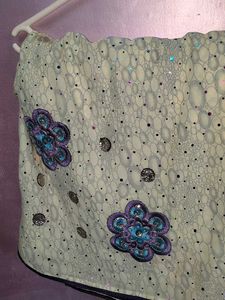 New Embroidered Floral Saree