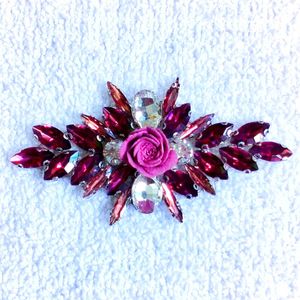 Rhinestone patch for clothing DIY iron on