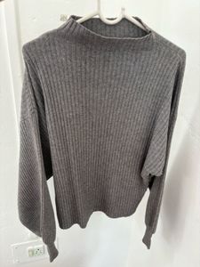 Gray Knit Sweater