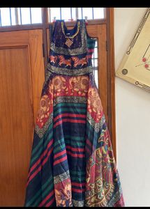 Multicoloured Ethnic Gown