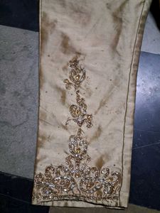 Girls' Purple Embroidered Kurta Set