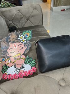 Krishna key holder with black pouch