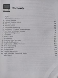 Class 11 Computer Textbook